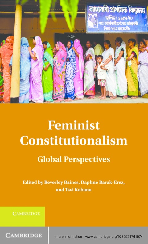 Cover image for book Feminist Constitutionalism