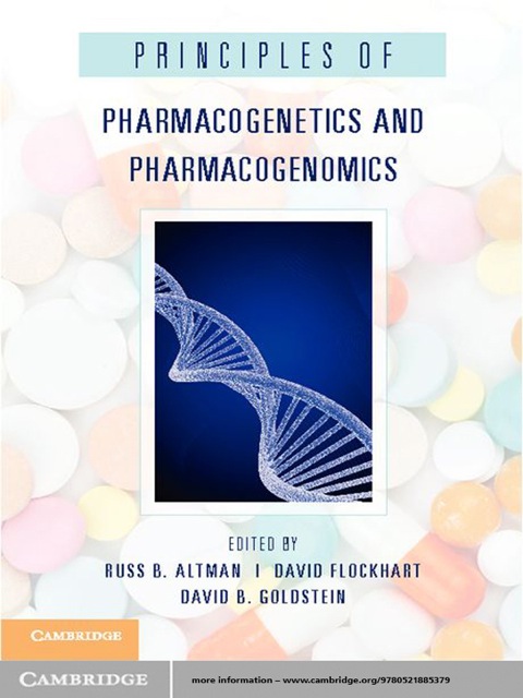 Cover image for book Principles of Pharmacogenetics and Pharmacogenomics