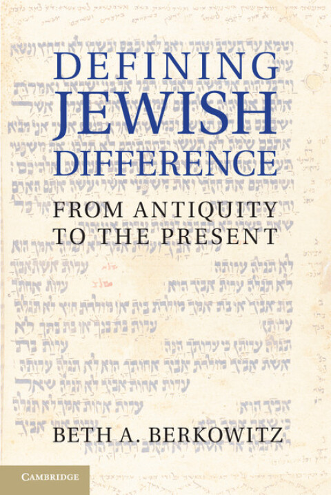 Defining Jewish Difference 