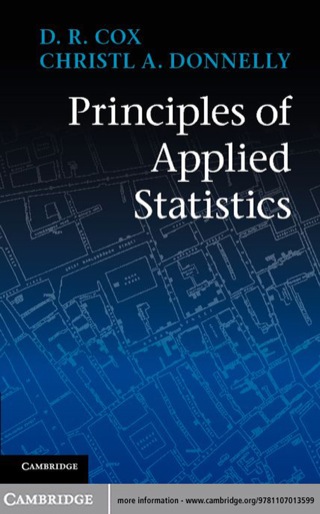 Principles of Applied Statistics
