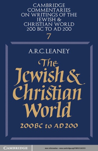 The Jewish and Christian World 200 BC to AD 200