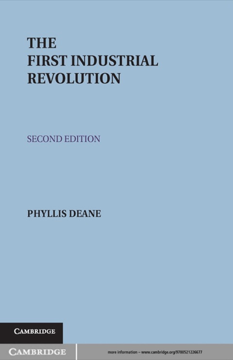 Cover image for book The First Industrial Revolution