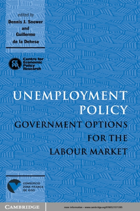 Cover image for book Unemployment Policy