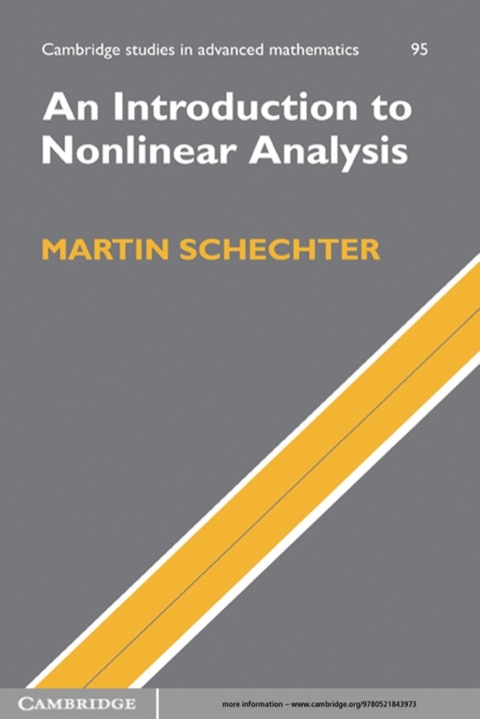 Cover image for book An Introduction to Nonlinear Analysis