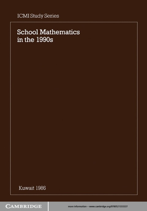 Cover image for book School Mathematics in the 1990s