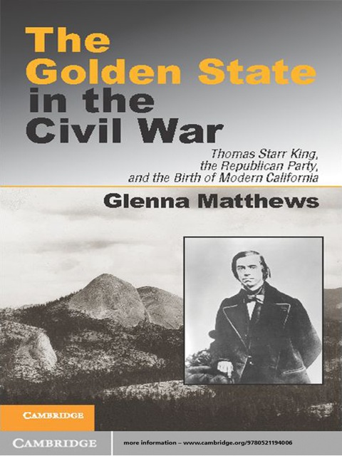 Cover image for book The Golden State in the Civil War
