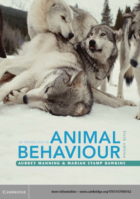An Introduction to Animal Behaviour 