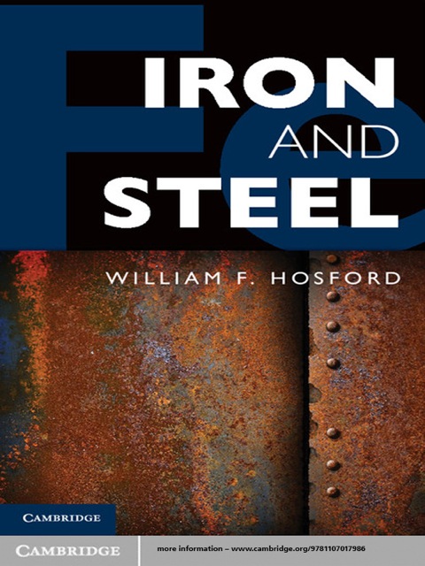Cover image for book Iron and Steel