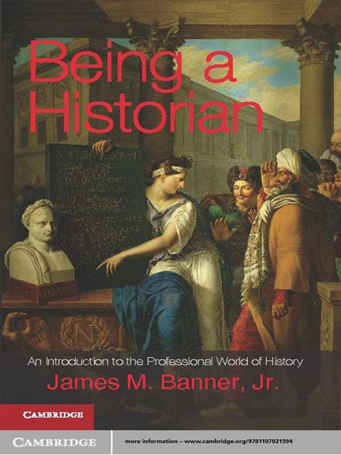 Cover image for book Being a Historian