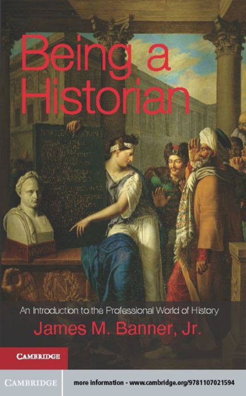 Cover image for book Being a Historian