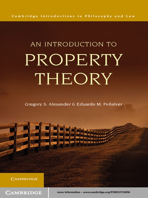 An Introduction to Property Theory 