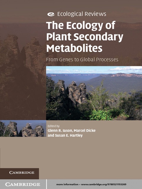 Cover image for book The Ecology of Plant Secondary Metabolites