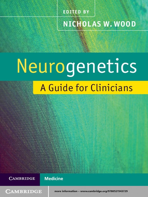 Cover image for book Neurogenetics