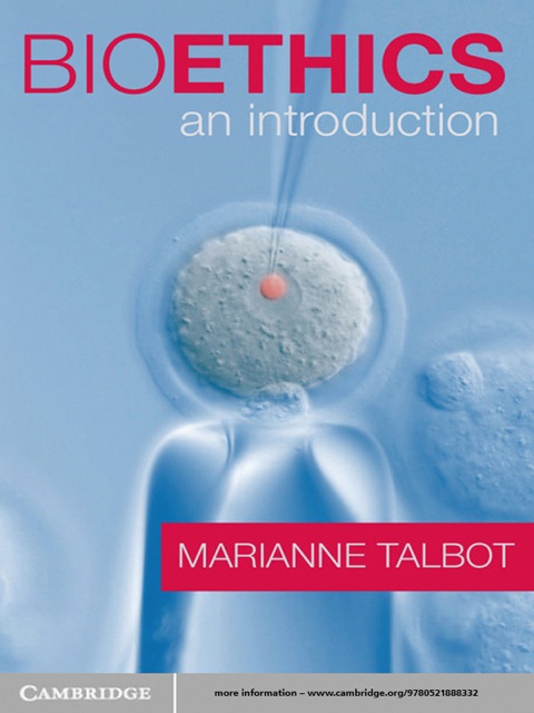 Cover image for book Bioethics