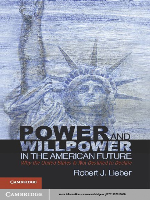 Cover image for book Power and Willpower in the American Future
