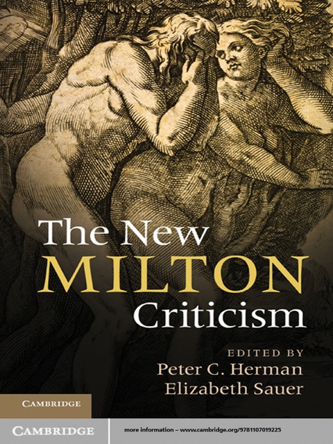 Cover image for book The New Milton Criticism