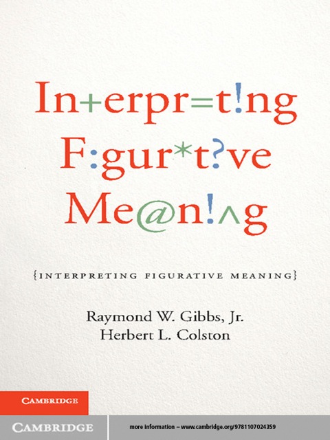 Interpreting Figurative Meaning 