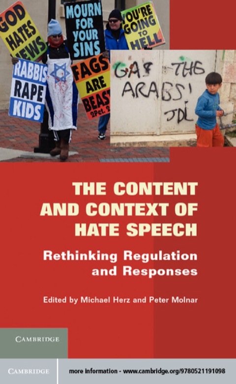 Cover image for book The Content and Context of Hate Speech