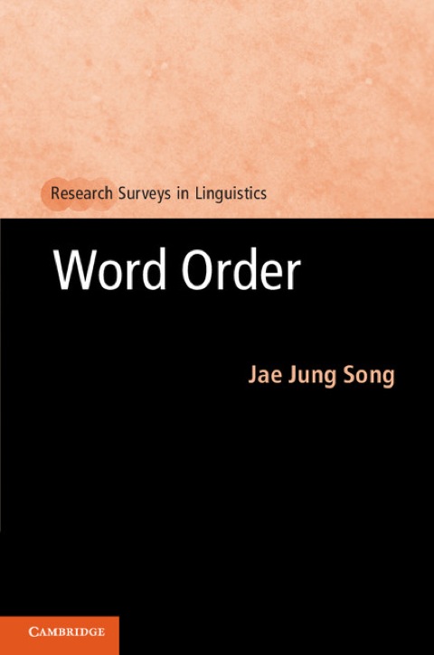 Cover image for book Word Order
