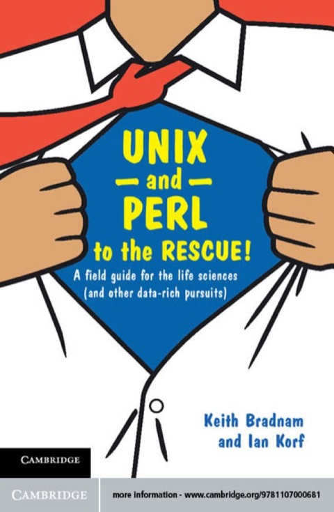Cover image for book UNIX and Perl to the Rescue!