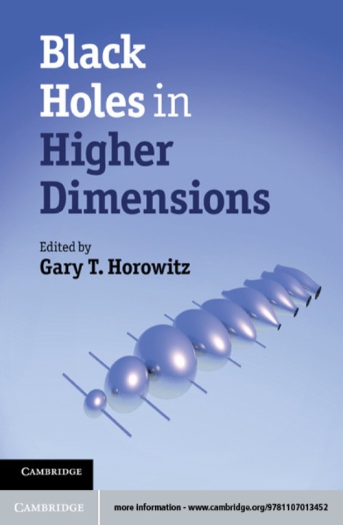 Cover image for book Black Holes in Higher Dimensions