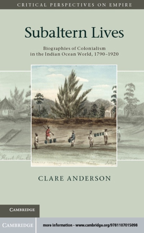 Cover image for book Subaltern Lives