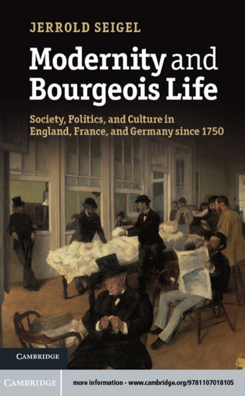 Cover image for book Modernity and Bourgeois Life