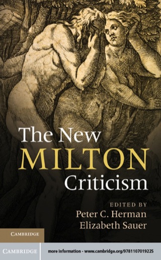 The New Milton Criticism