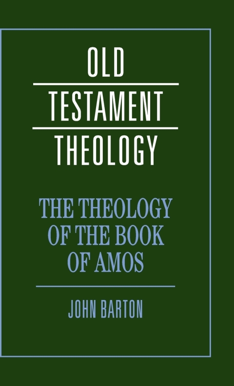 Cover image for book The Theology of the Book of Amos