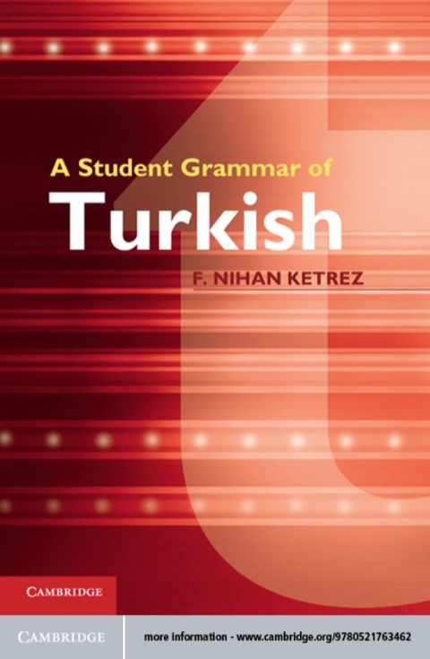 Cover image for book A Student Grammar of Turkish