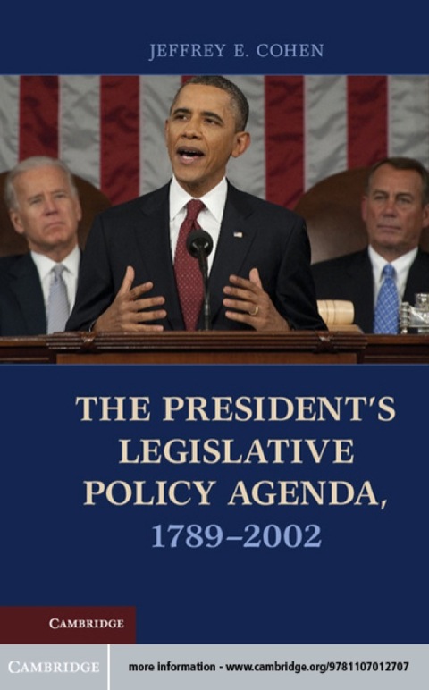 Cover image for book The President's Legislative Policy Agenda, 1789–2002