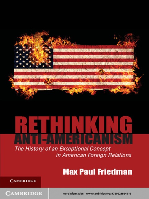 Cover image for book Rethinking Anti-Americanism