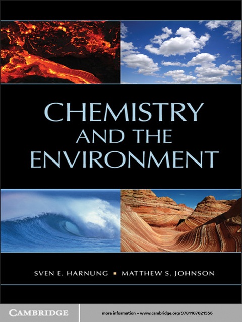Cover image for book Chemistry and the Environment