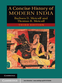 Titelbild: A Concise History of Modern India 3rd edition 9781107026490