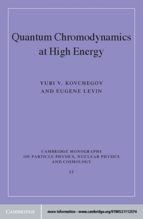 Cover image for book Quantum Chromodynamics at High Energy