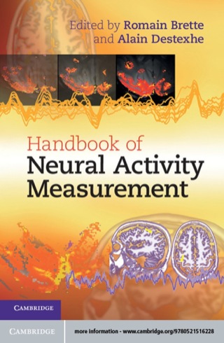 Handbook of Neural Activity Measurement