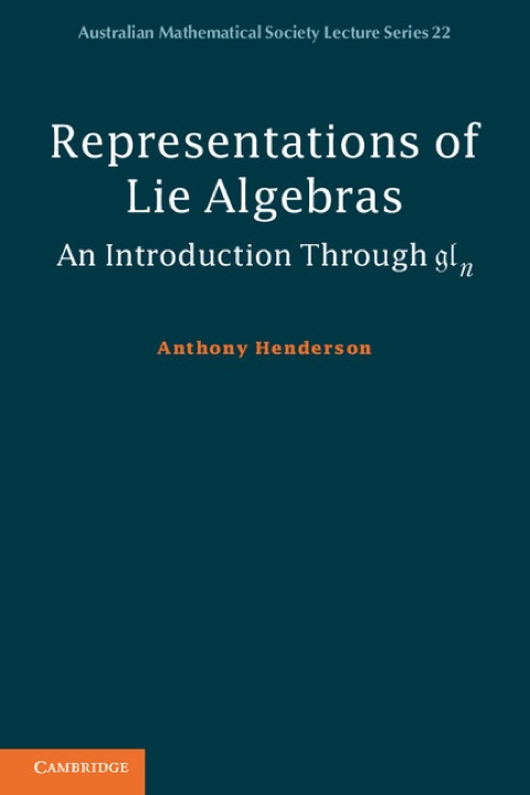 Cover image for book Representations of Lie Algebras