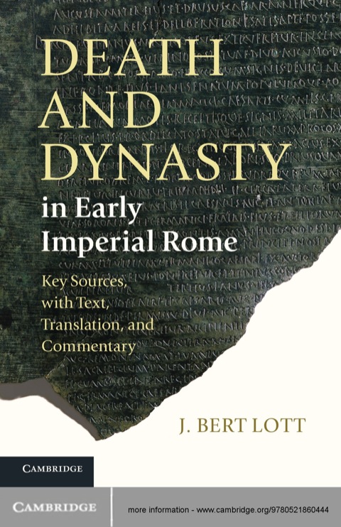 Cover image for book Death and Dynasty in Early Imperial Rome