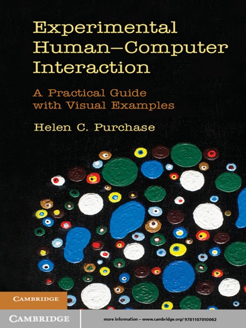 Cover image for book Experimental Human-Computer Interaction