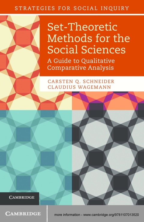 Cover image for book Set-Theoretic Methods for the Social Sciences