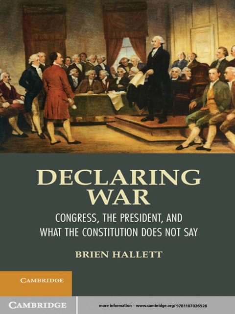 Cover image for book Declaring War