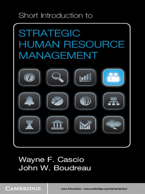 Cover image for book Short Introduction to Strategic Human Resource Management