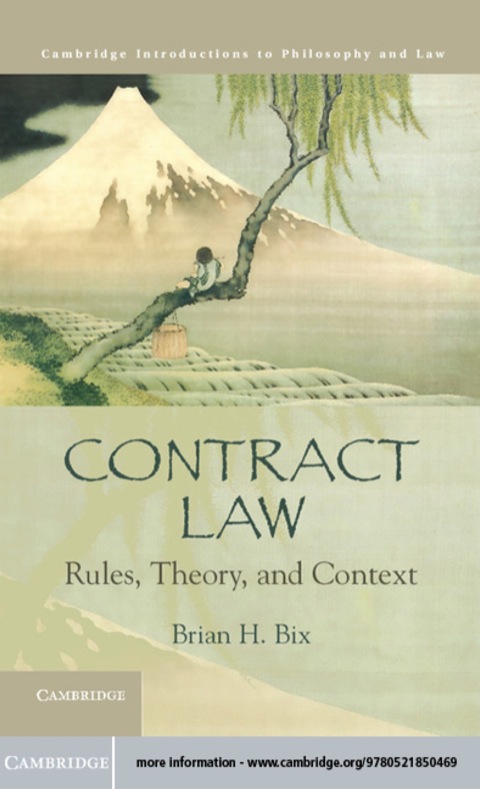 Cover image for book Contract Law
