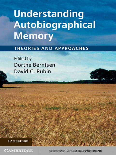 Cover image for book Understanding Autobiographical Memory