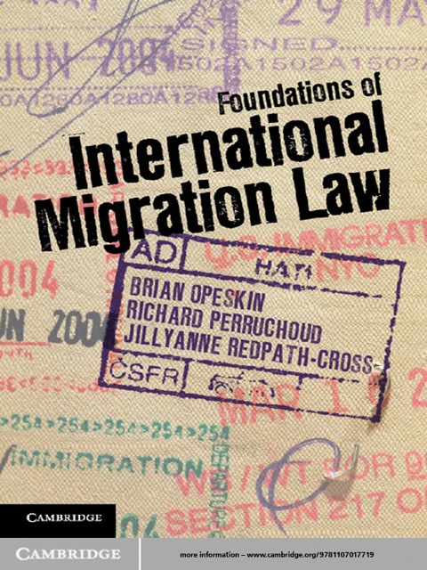 Cover image for book Foundations of International Migration Law