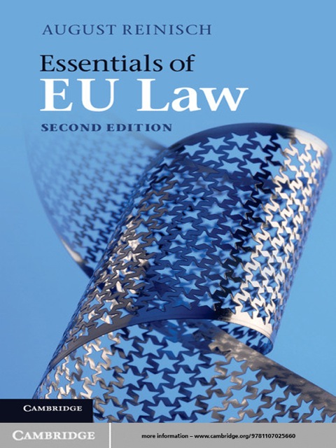 Cover image for book Essentials of EU Law