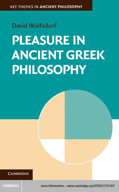 Cover image for book Pleasure in Ancient Greek Philosophy