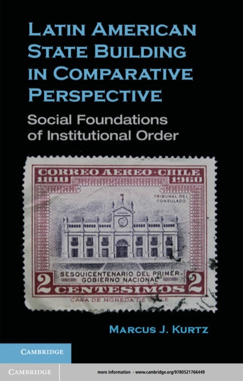 Cover image for book Latin American State Building in Comparative Perspective