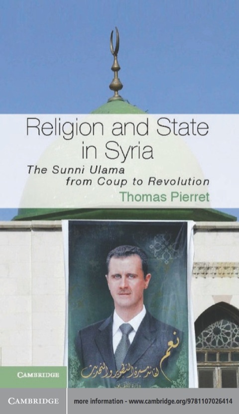 Cover image for book Religion and State in Syria