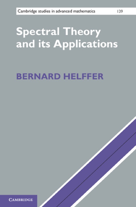 Cover image for book Spectral Theory and its Applications